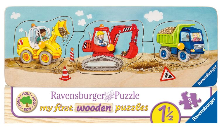 Product Image for Ravensburger Palapeli, Työmaa 3 palaa