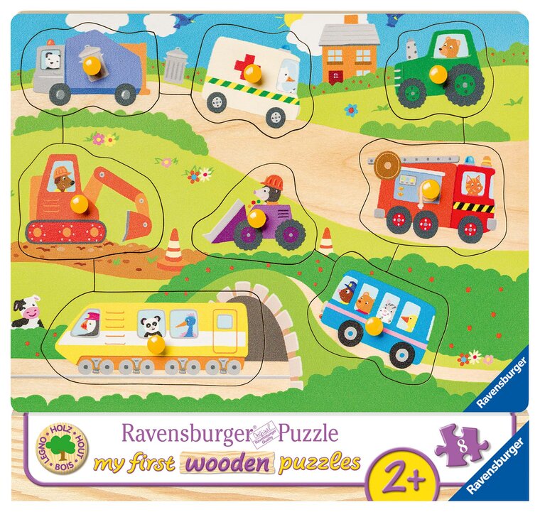 Product Image for Ravensburger Palapeli, Suosikki ajoneuvot 8 palaa