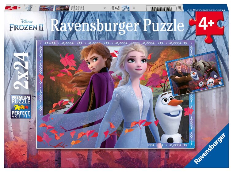 Product Image for Ravensburger Palapeli, Disney - Frozen 2x24 palaa