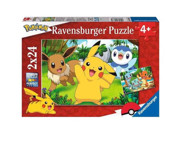 Product Image for Ravensburger Palapeli - Pokémon 2x24 palaa