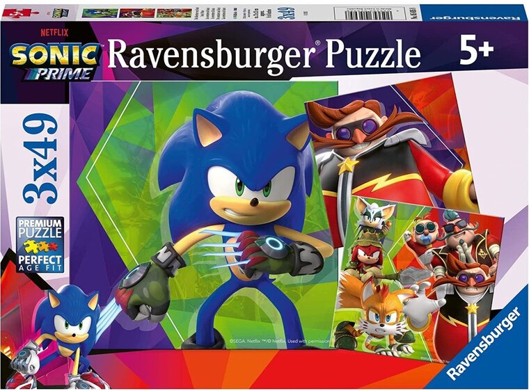Product Image for Ravensburger Palapeli - Sonic Prime 3x49 palaa
