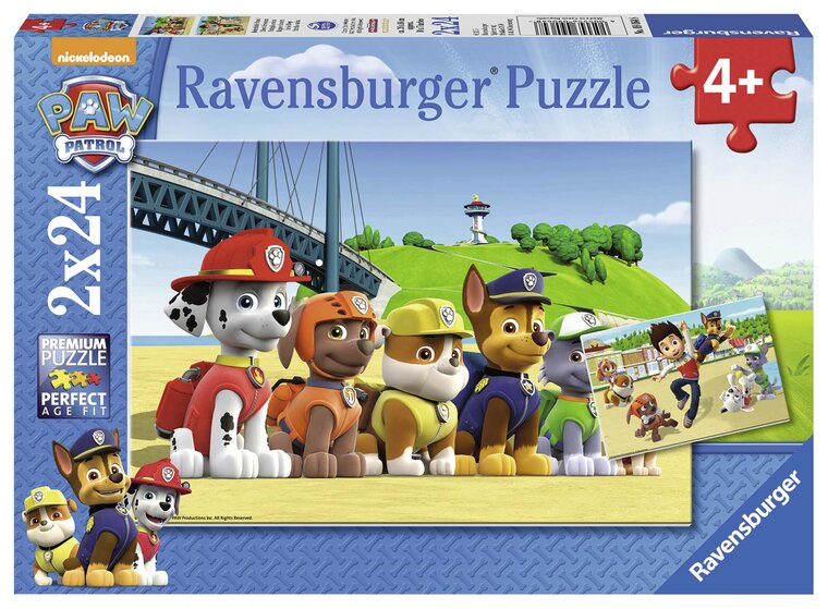 Product Image for Ravensburger Palapeli, Paw Patrol 2x24 palaa