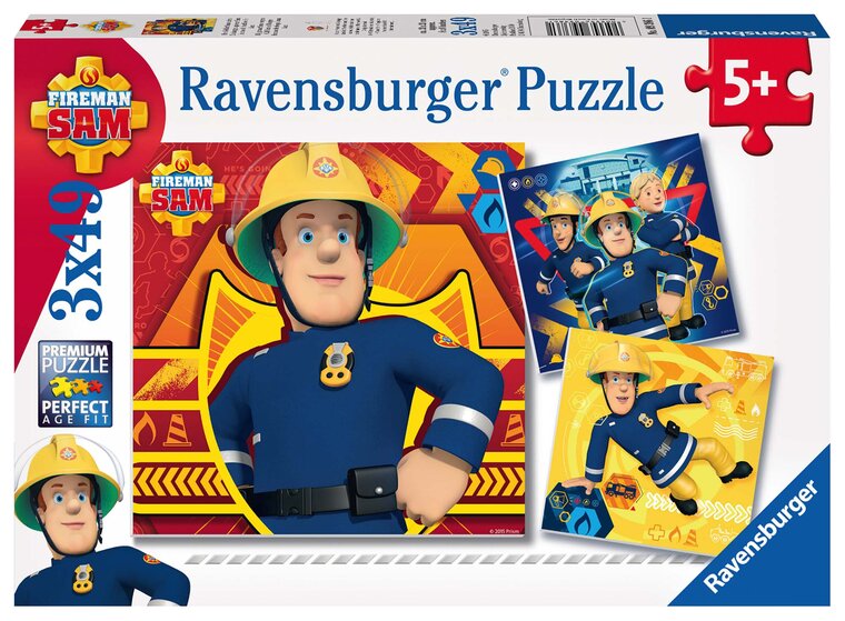 Product Image for Ravensburger Palapeli, Fireman Sam - Call in Danger x49 palaa