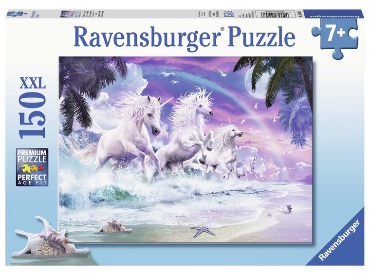Product Image for Ravensburger Palapeli, Unicorn Beach 150 palaa XXL