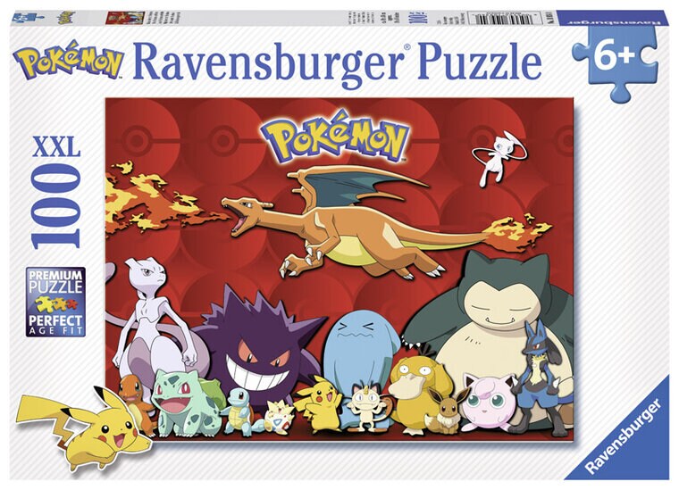 Product Image for Ravensburger Palapeli, My favorite Pokémon 100 palaa XXL