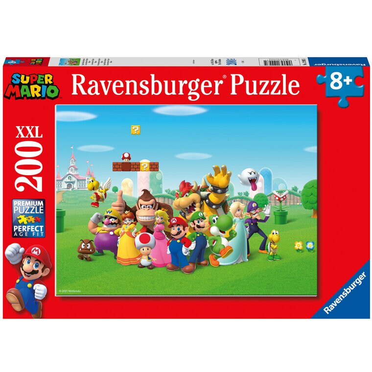 Product Image for Ravensburger Palapeli, Super Mario Adventure 200 palaa XXL