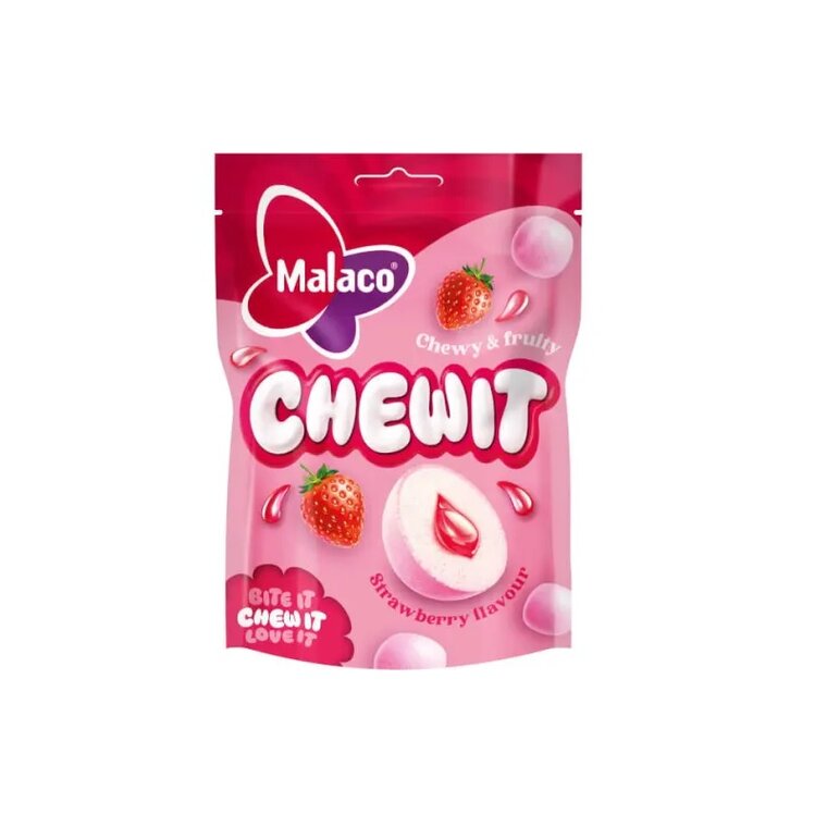 Product Image for Malaco Chewit Strawberry 115 grammaa