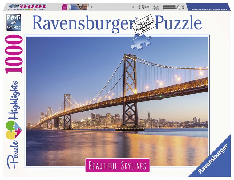 Product Image for Ravensburger Palapeli, San Francisco 1000 palaa
