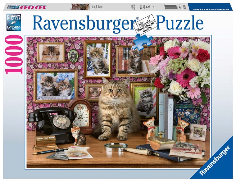 Product Image for Ravensburger Palapeli, My Cute Kitty 1000 palaa