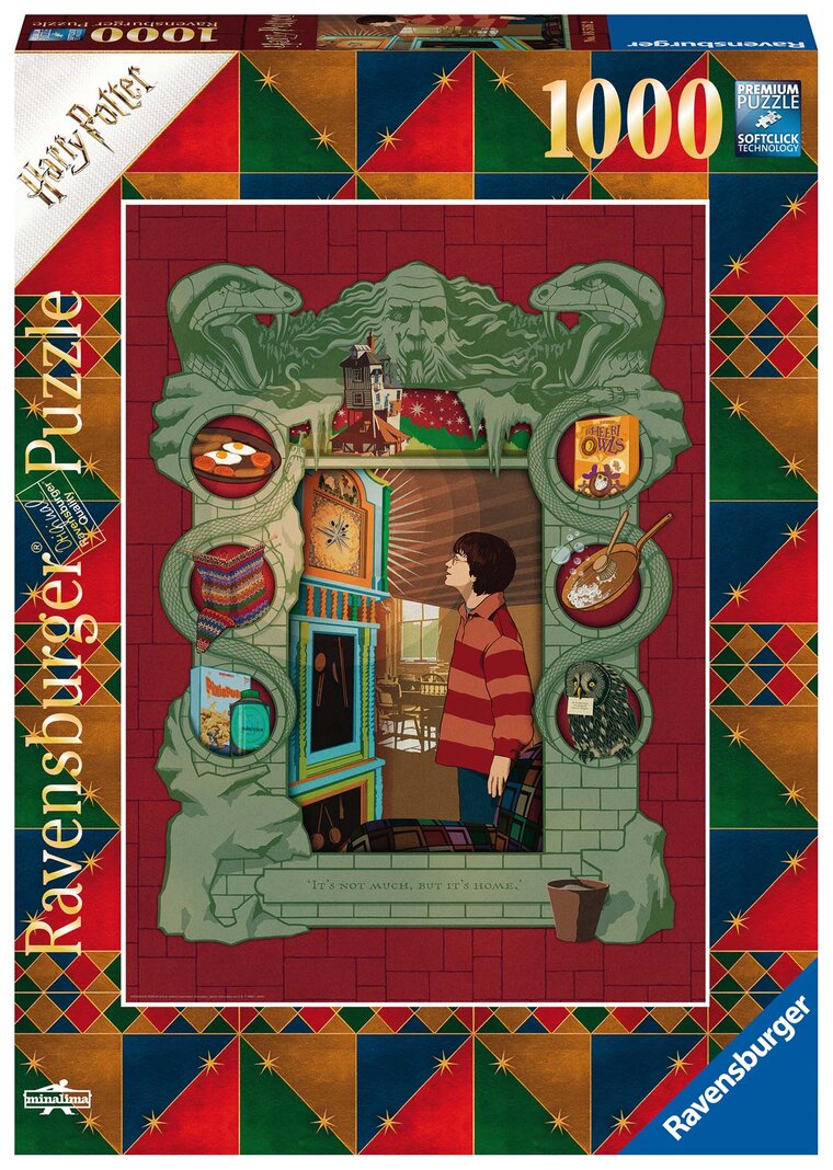 Product Image for Ravensburger Palapeli, Harry Potter At the Weasleys 1000 palaa