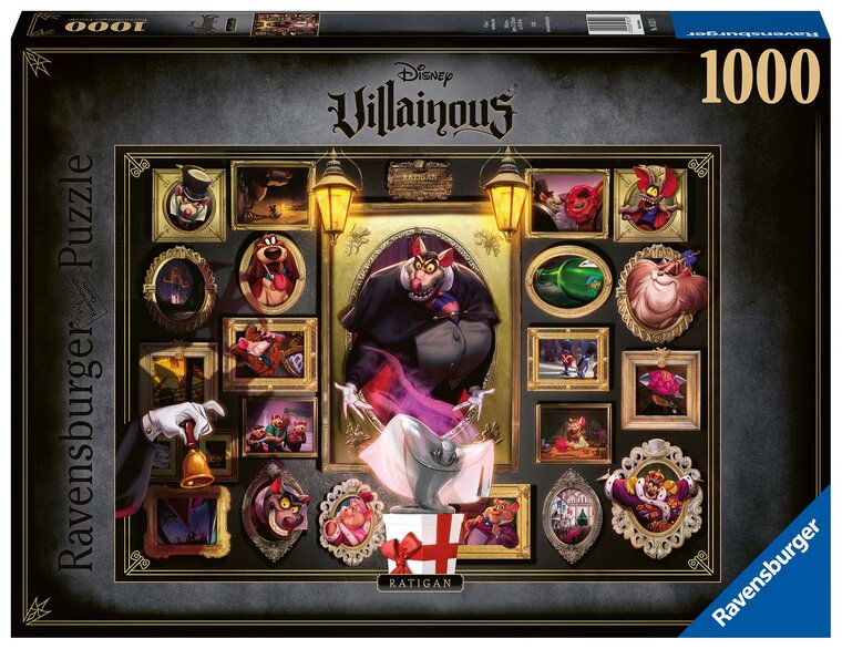 Product Image for Ravensburger Palapeli, Disney Villainous - Ratigan 1000 palaa