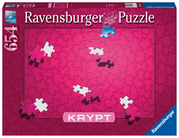 Product Image for Ravensburger Palapeli, Krypt Pink 654 palaa