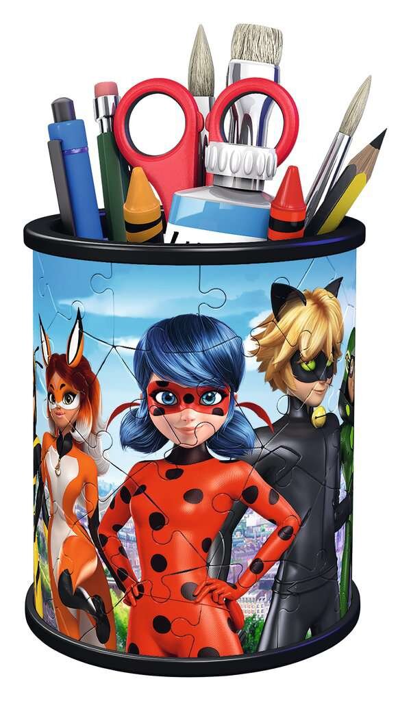 Product Image for Ravensburger 3D Palapeli, Miraculous Ladybug kynäteline 54 palaa