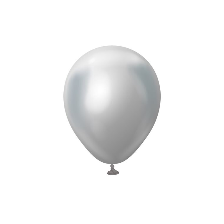 Product Image for Premium Lateksipallot Hopea Chrome 13 cm 25 kpl