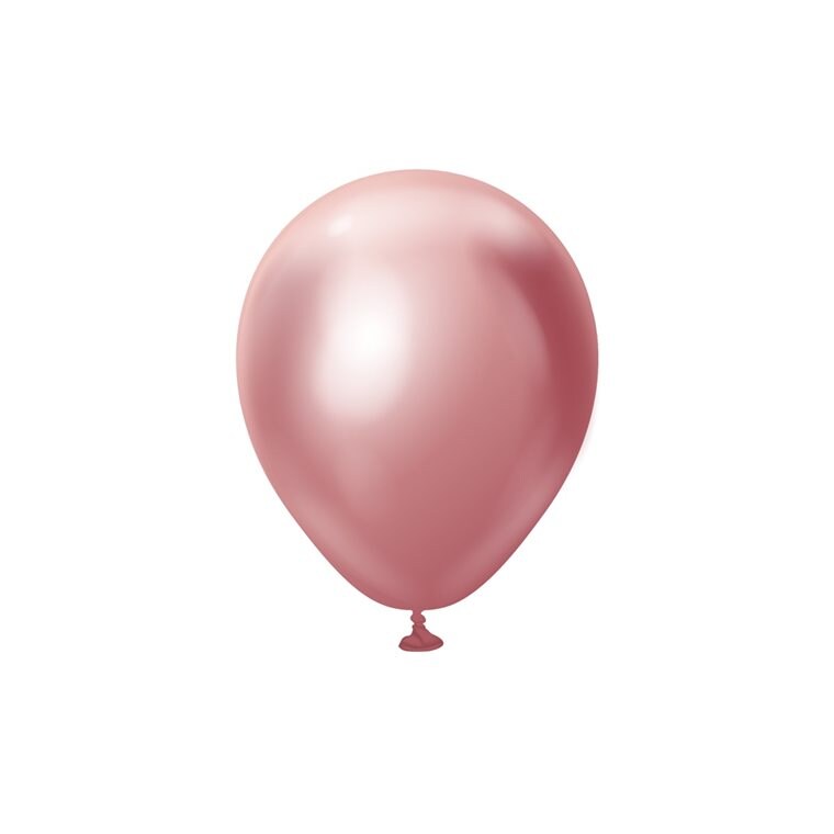 Product Image for Premium Lateksipallot Vaaleanpunainen Chrome 13 cm 25 kpl