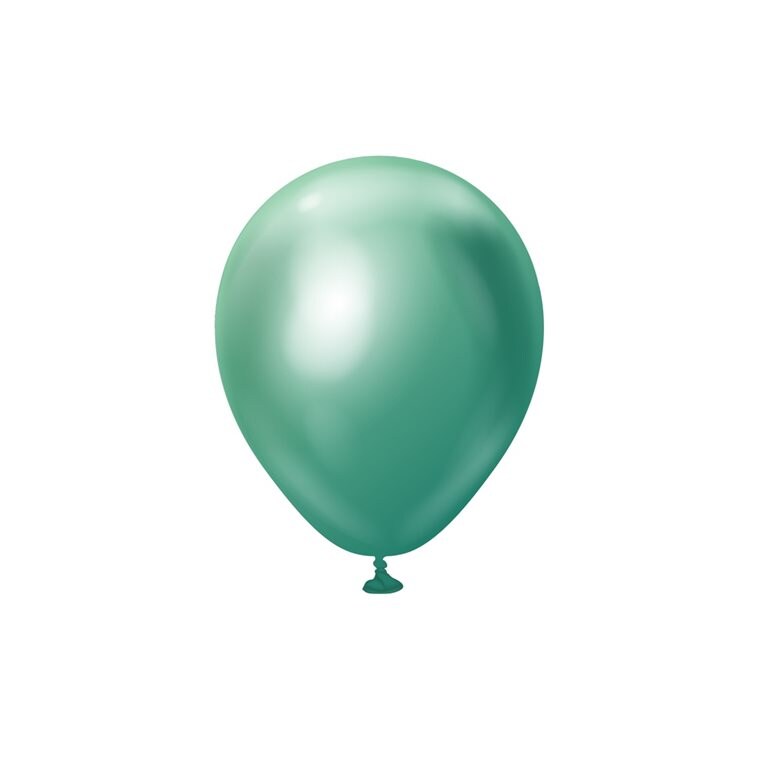 Product Image for Premium Lateksipallot Vihreä Chrome 13 cm 25 kpl