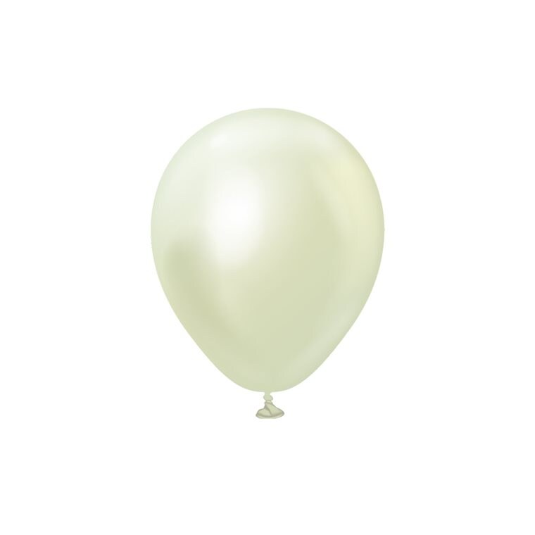Product Image for Premium Lateksipallot Vihreä Kulta Chrome 13 cm 25 kpl