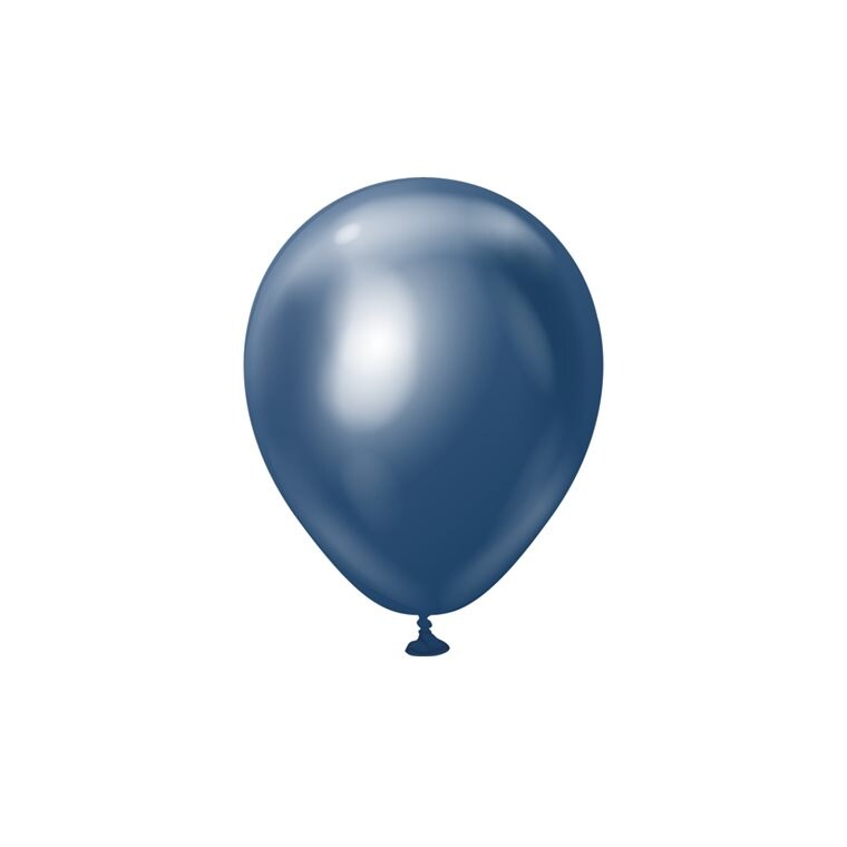 Product Image for Premium Lateksipallot Laivastonsininen Chrome 13 cm 25 kpl