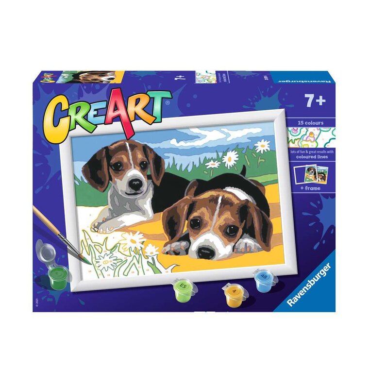 Product Image for Ravensburger CreArt Kids - Jack Russell Puppy