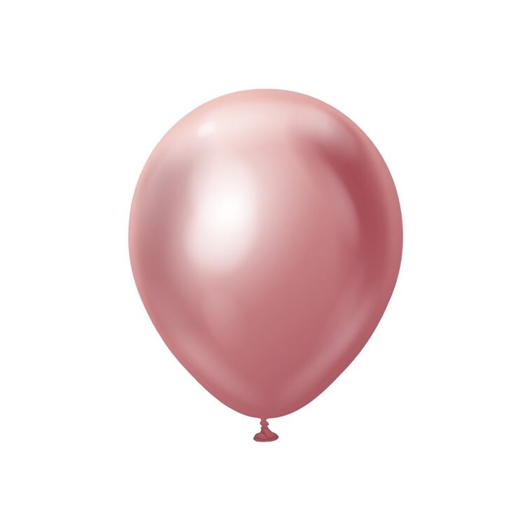 Product Image for Premium Lateksipallot Vaaleanpunainen Chrome 30 cm