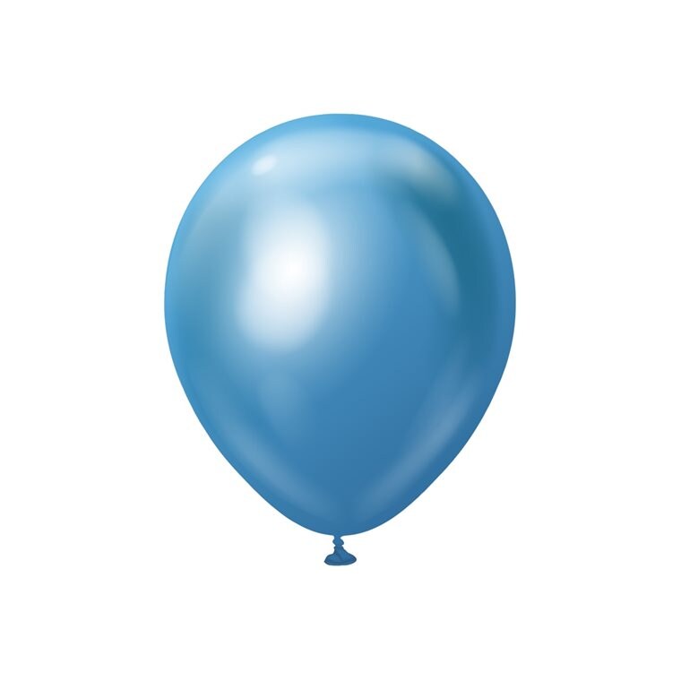 Product Image for Premium Lateksipallot Sininen Chrome 30 cm