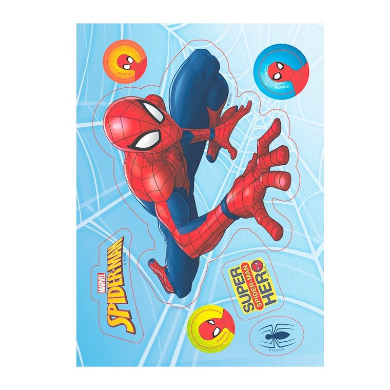Product Image for Spiderman - Vohveli Kakkukoristeet 7 kpl