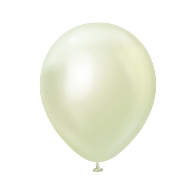 Product Image for Premium Lateksipallot Vihreä Kulta Chrome 45 cm 5 kpl