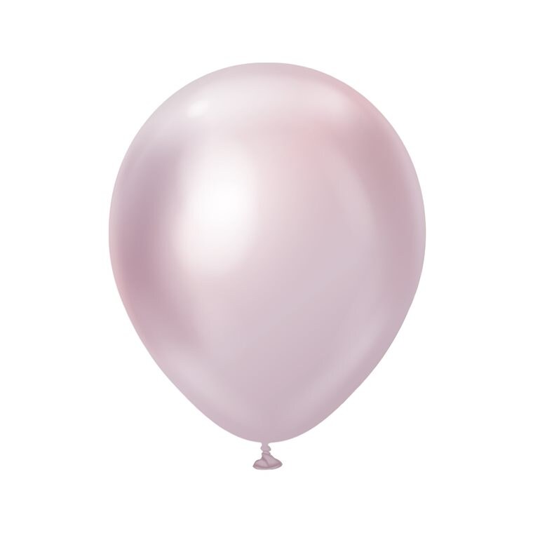 Product Image for Premium Lateksipallot Pink Gold Chrome 45 cm 5 kpl