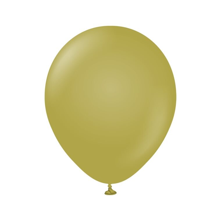 Product Image for Premium Lateksipallot Oliivinvihreä 45 cm 5 kpl