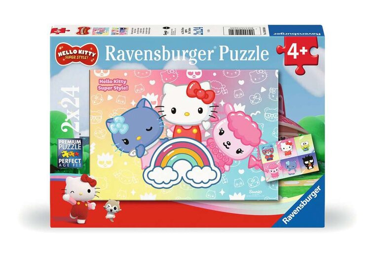Product Image for Ravensburger Palapeli - Hello Kitty 2x24 palaa