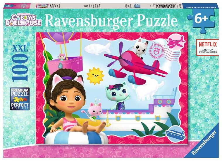 Product Image for Ravensburger Palapeli - Gabby's Dollhouse 100 palaa