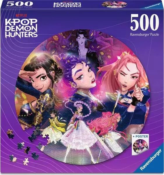 Product Image for Ravensburger Palapeli - K-Pop Demon Hunters 500 palaa
