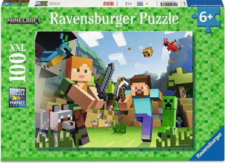 Product Image for Ravensburger Palapeli - Minecraft 100 palaa