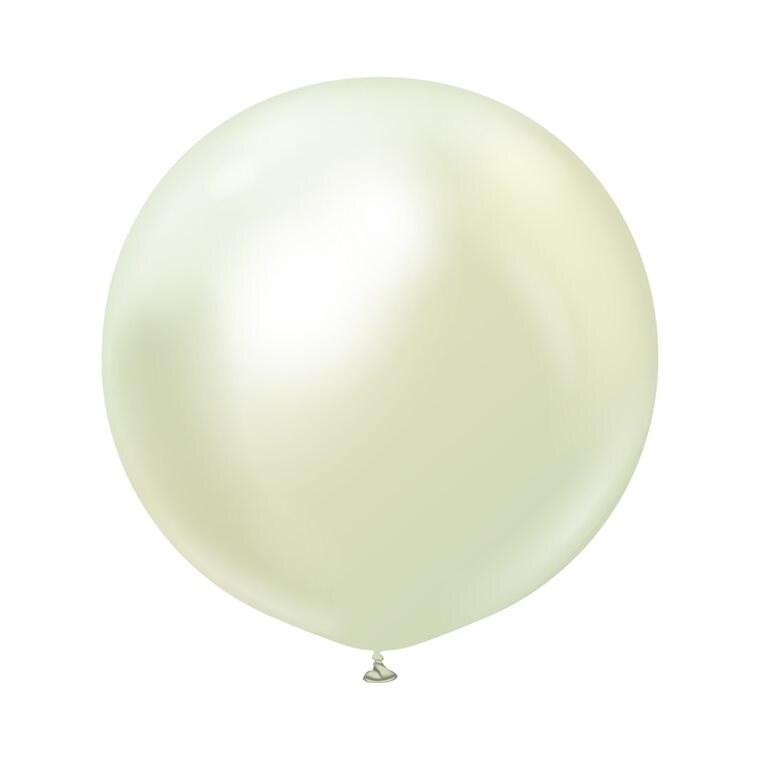 Product Image for Premium Lateksipallot Green Gold Chrome 60 cm 2 kpl