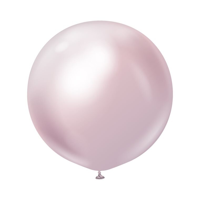 Product Image for Premium Lateksipallot Pink Gold Chrome 60 cm 2 kpl