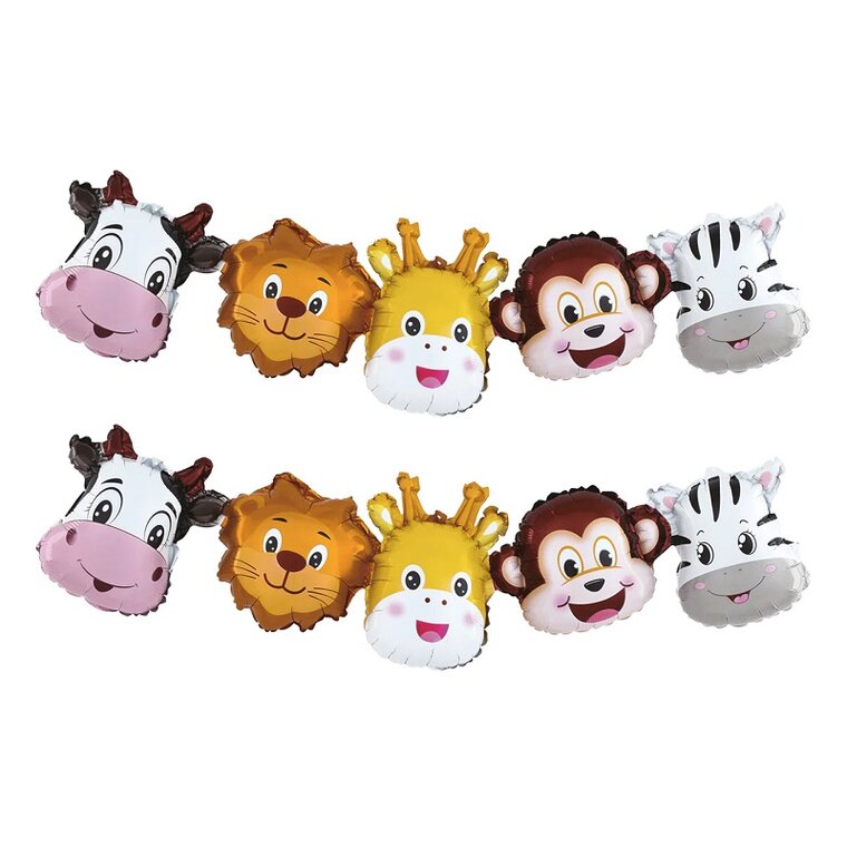 Product Image for Safarieläimet Ilmapallonauha 2 metriä