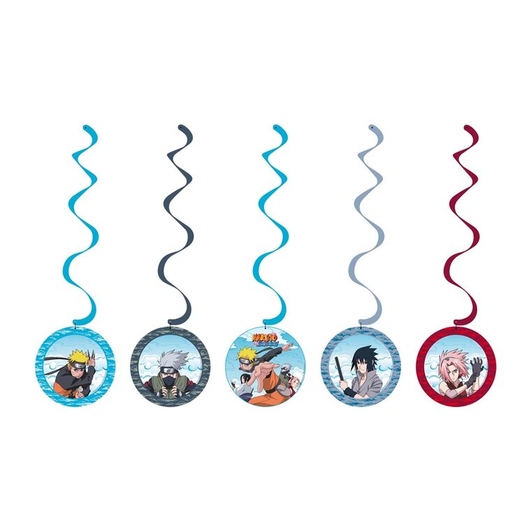 Product Image for Naruto - Riippuvat Swirl-koristeet 5 kpl