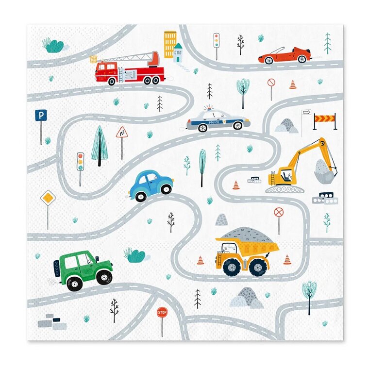 Product Image for Ajoneuvo Servetit 10 kpl