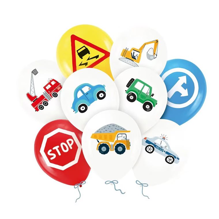 Product Image for Ajoneuvo Ilmapallot 9 kpl