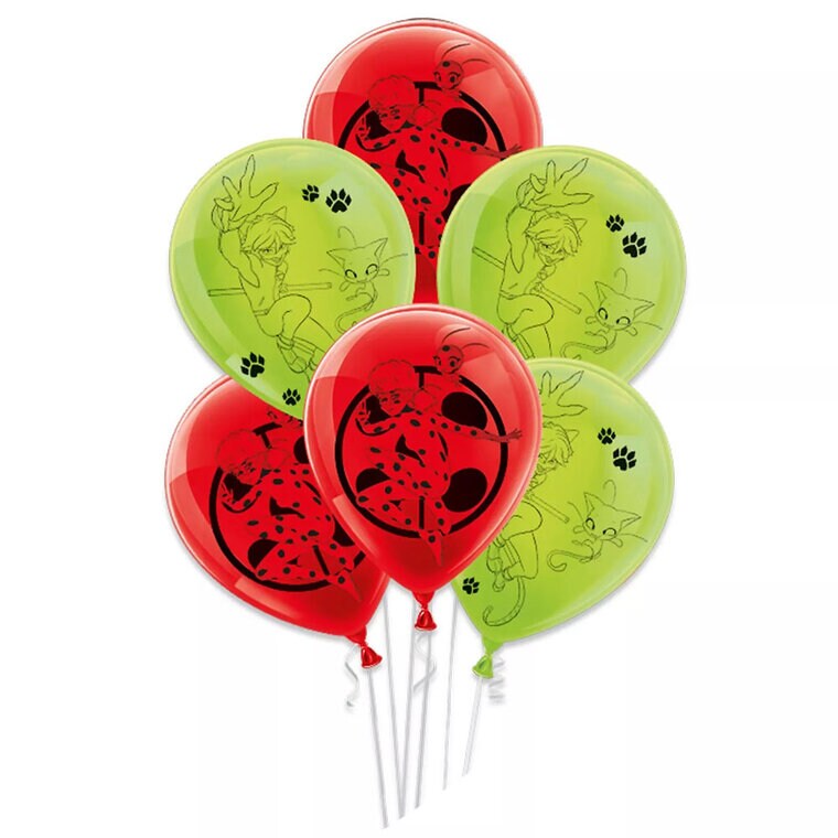 Product Image for Miraculous Ladybug - Ilmapallot 10 kpl
