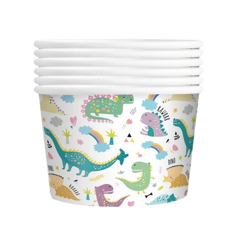 Product Image for Dinosaurus Jäätelökupit 6 kpl