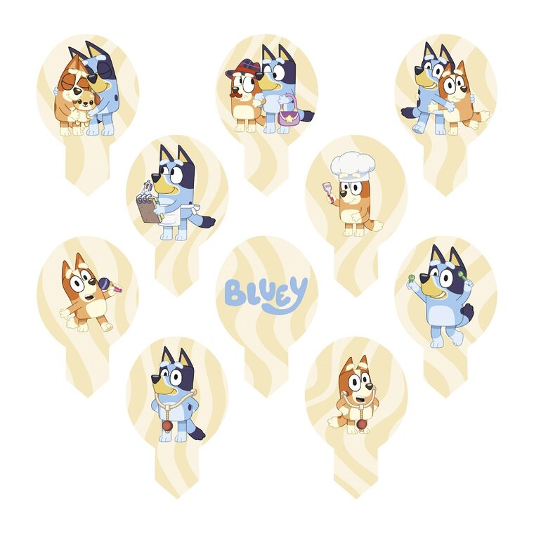 Product Image for Bluey Muffinikoristeet Vohveli 20 kpl