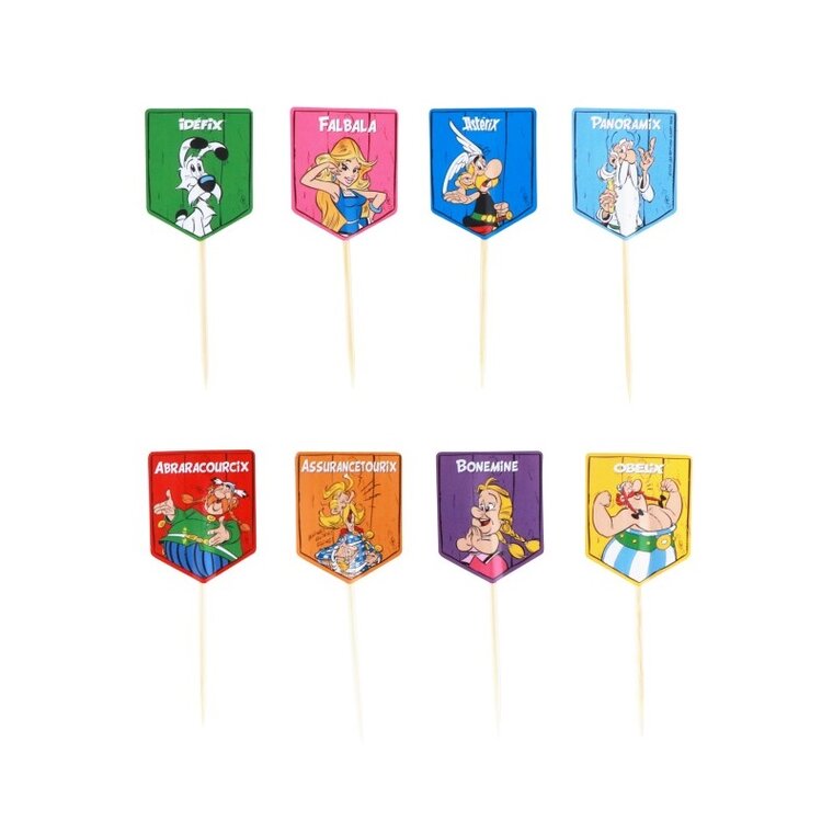 Product Image for Asterix Cake Toppers 8 kpl