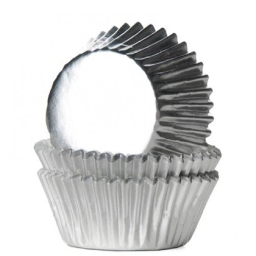 Product Image for Muffinssivuoat Mini - Metallinen Hopea 36 kpl