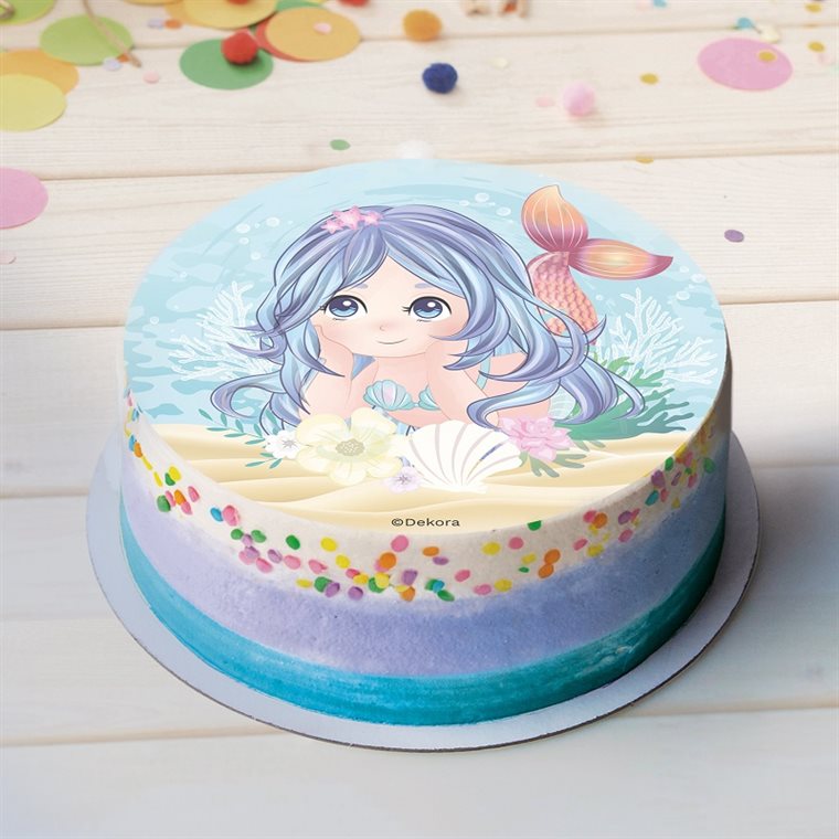 Product Image for Kakkukuva Merenneito - Vohveli 20 cm