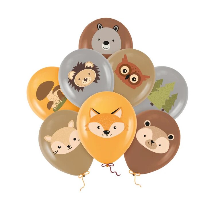 Product Image for Metsäneläimet - Ilmapallot 8 kpl