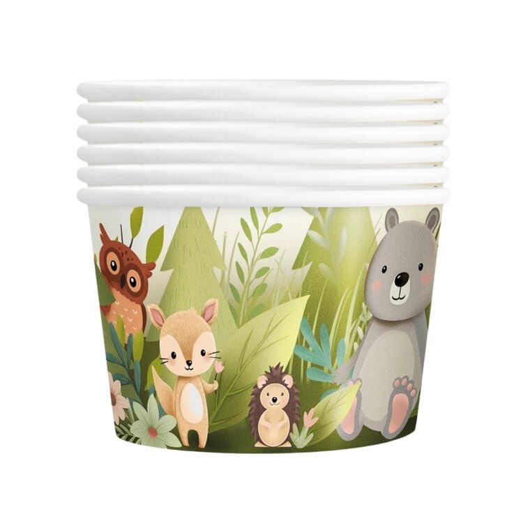 Product Image for Metsäneläimet - Jäätelökupit 6 kpl