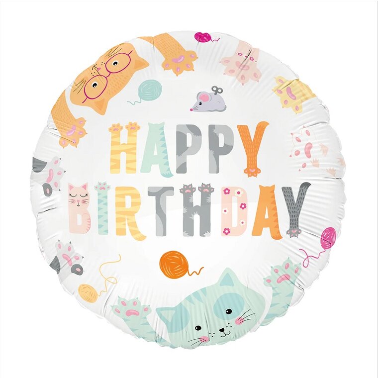 Product Image for Kissa Folioilmapallo 45 cm