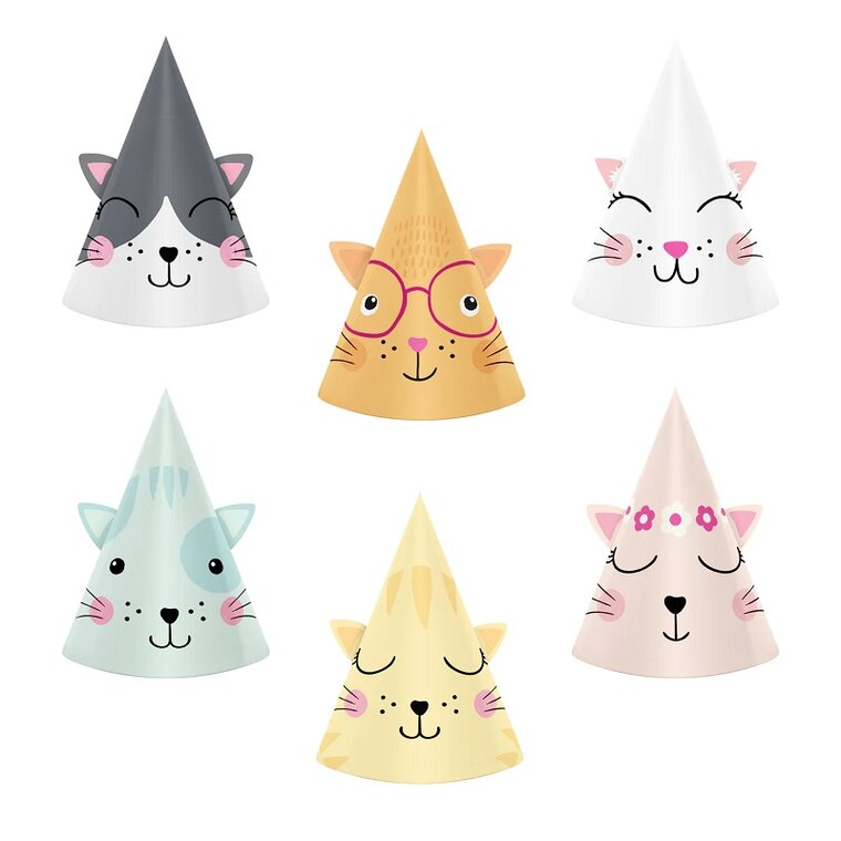 Product Image for Kissa Juhlahatut 6 kpl