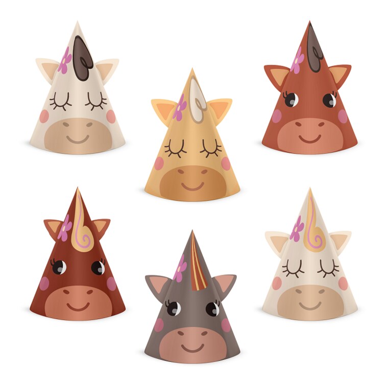 Product Image for Hevoset Juhlahatut 6 kpl